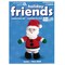 Leisure Arts Crochet Friend Kit, Santa Standing, 8", Complete Crochet kit, Learn to Crochet Animal Starter kit for All Ages, Includes Instructions, DIY amigurumi Crochet Kits